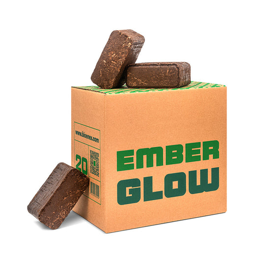 EmberGlow Natbriketter