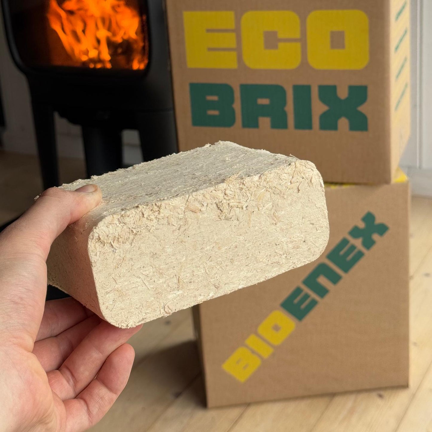 EcoBrix Savsmuldsbriketter